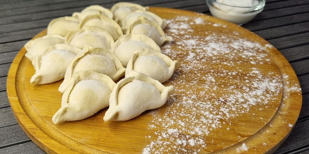 Вареники с картофелем. Доставка по Челябинску. Сдобная деревня.