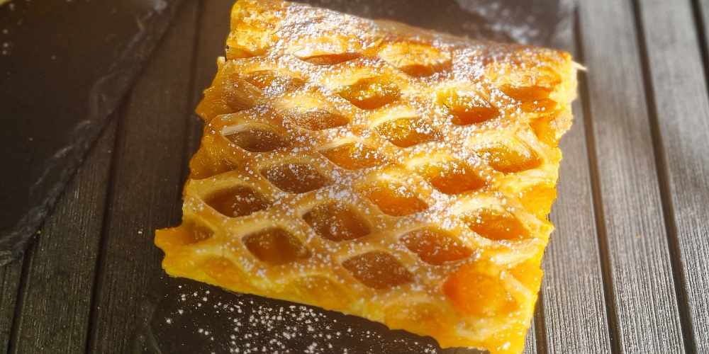 Слоеный пирог с манго